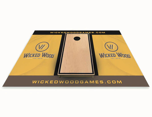 Cornhole Pitching Mats - Set professionale di due tappeti