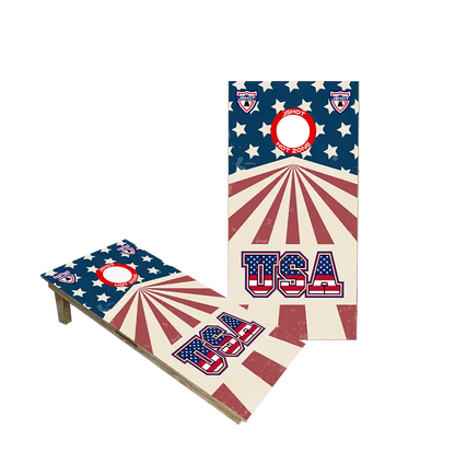 Set 2 Tavole da Gioco Cornhole American Victory