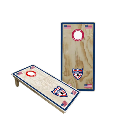 Set 2 Tavole da Gioco Cornhole American Flags