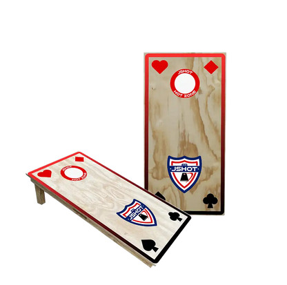 Set 2 Tavole da Gioco Cornhole Cards